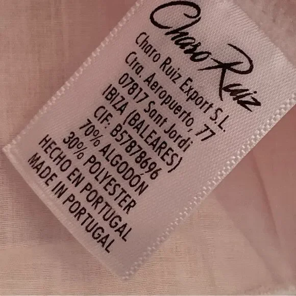 Charo Ruiz Red and White Floral Mini Dress - Picture 5 of 10